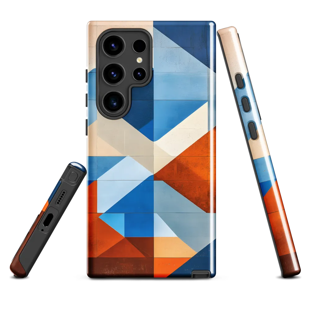 Geometric Harmony: A Vibrant Landscape