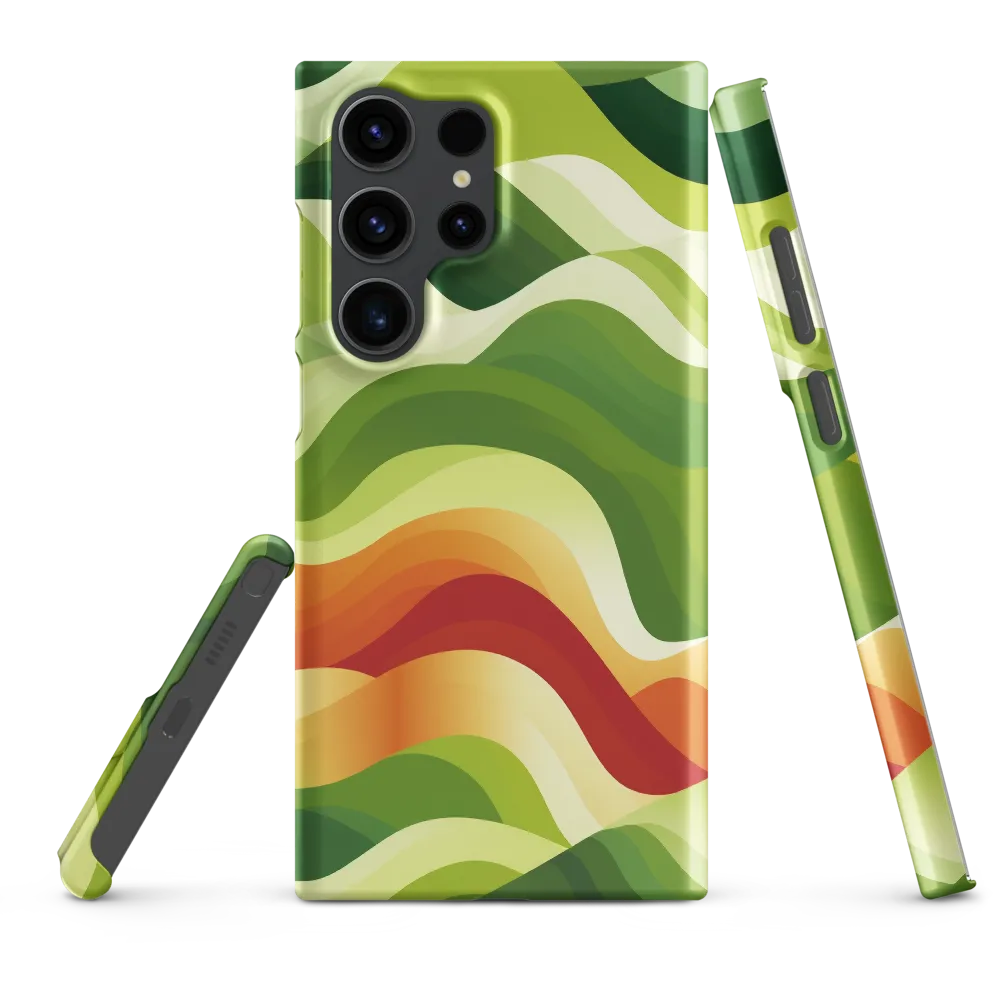 Waves of Nature | Phone Case |  S23 Ultra | Snap Case | Matte