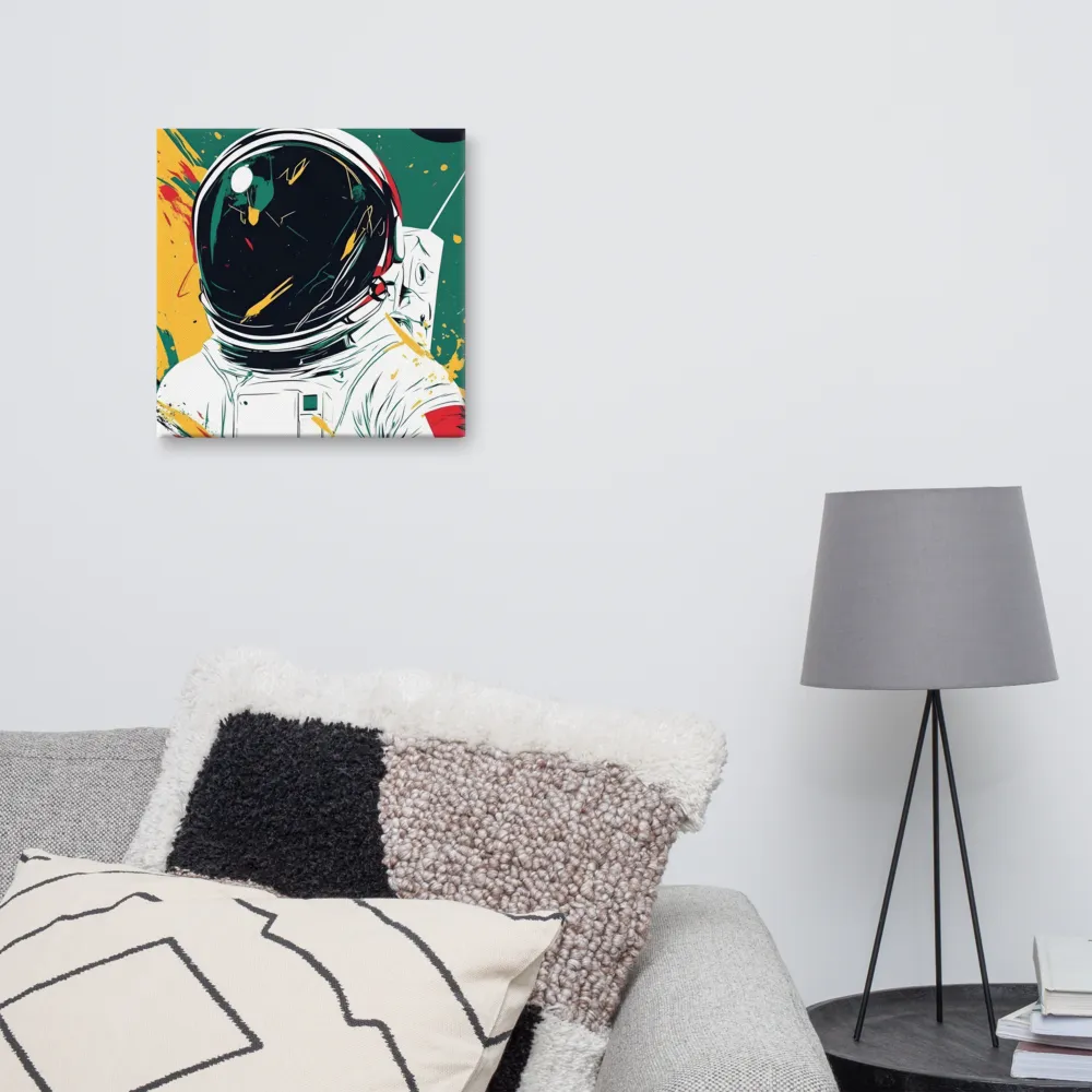 Galactic Explorer: A Modern Odyssey | Canvas | 16″×16″