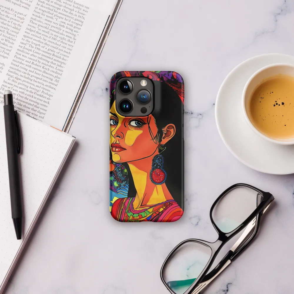 Ethereal Dreamscape in Vivid Colors | Phone Case |  15 Pro | Snap Case | Matte