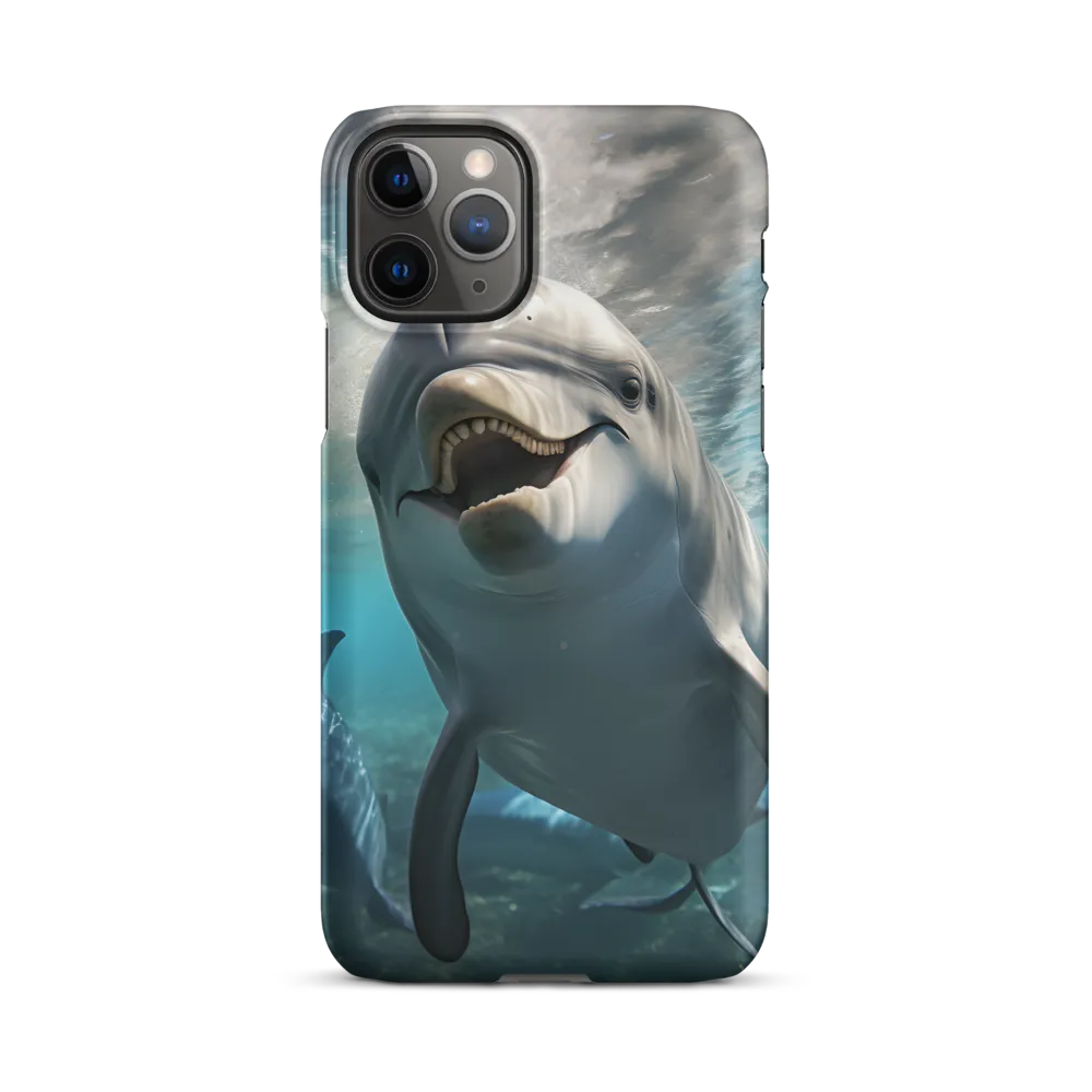 Beneath the Waves: A Dolphin's Dance