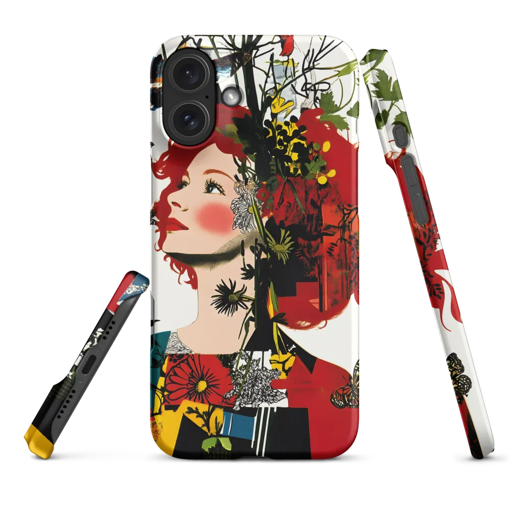 Floral Dreams | Phone Case |  16 Plus | Snap Case | Matte