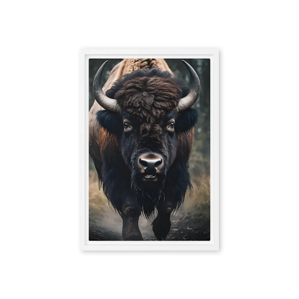 Majesty in the Wilderness | Canvas with White Frame | 12″×18″
