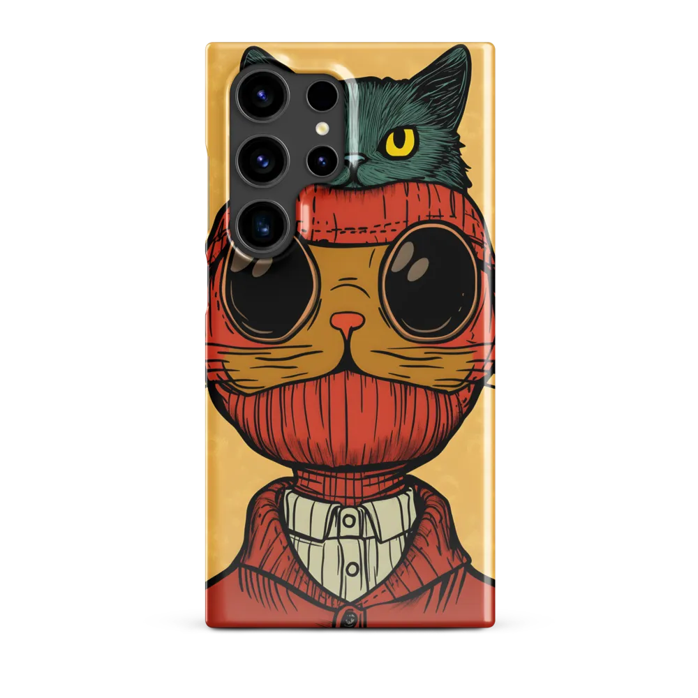 Whimsical Fusion: Cat and Human