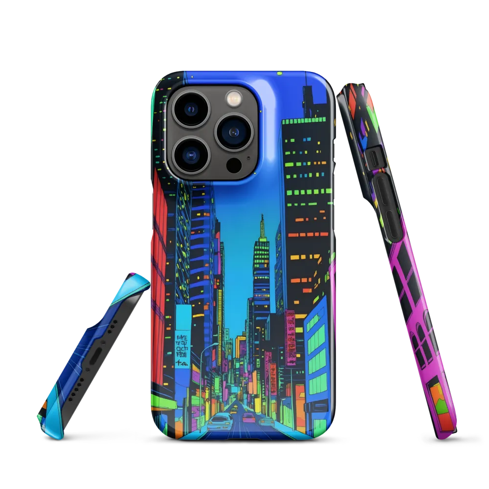 Neon Dreamscape: A Futuristic City at Dusk