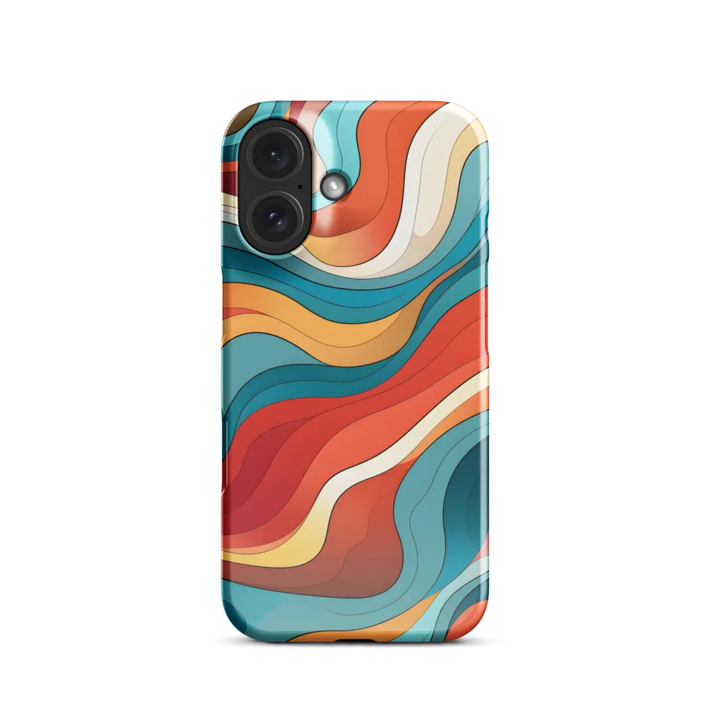 Fluid Harmony | Phone Case |  16 | Snap Case | Glossy