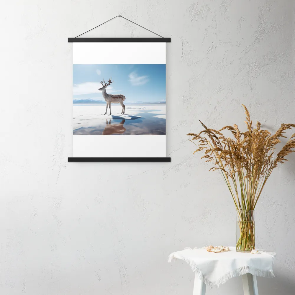 Majesty in Reflection | Poster With Black Wood Hanger | 18″×24″