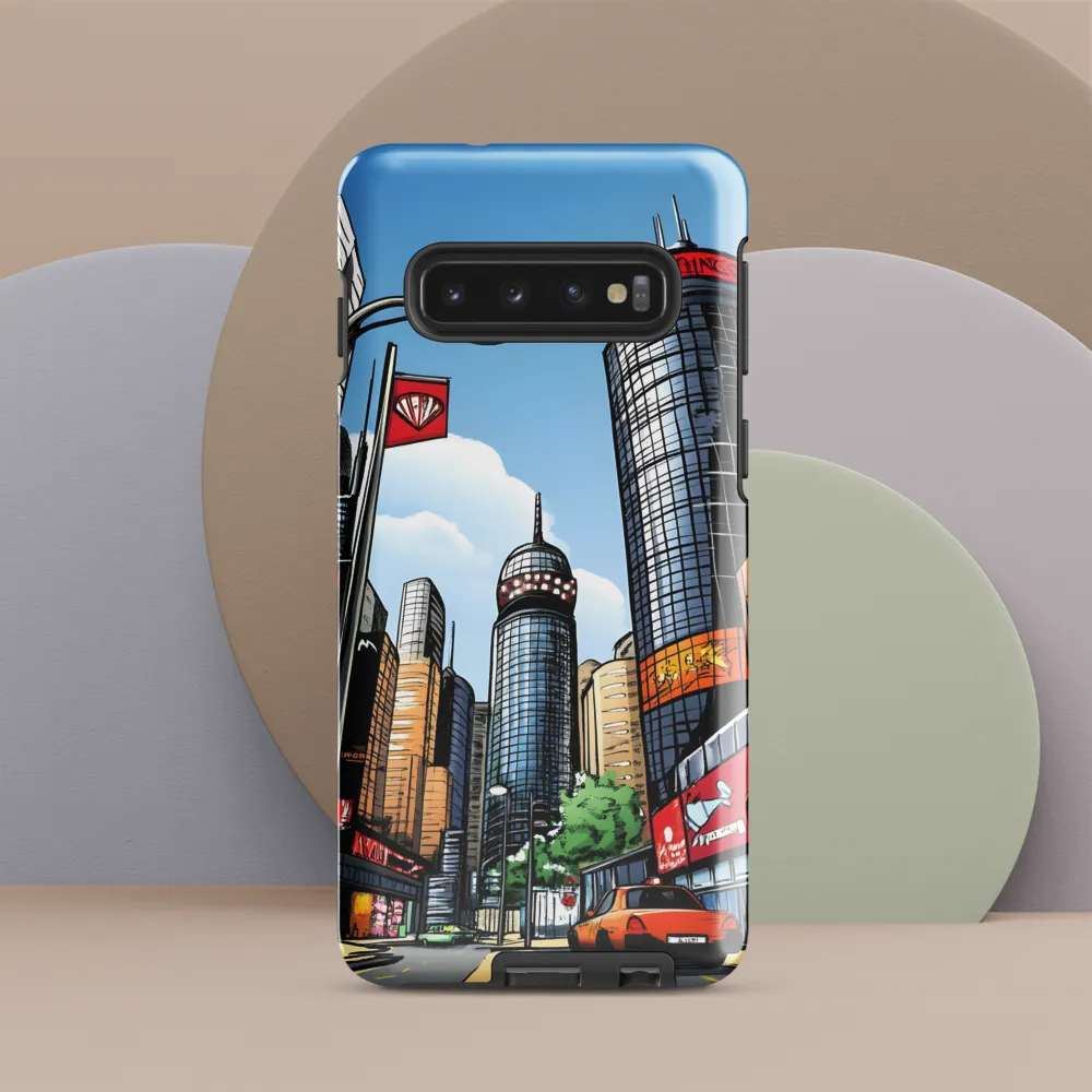 Urban Pulse: A Comic Cityscape