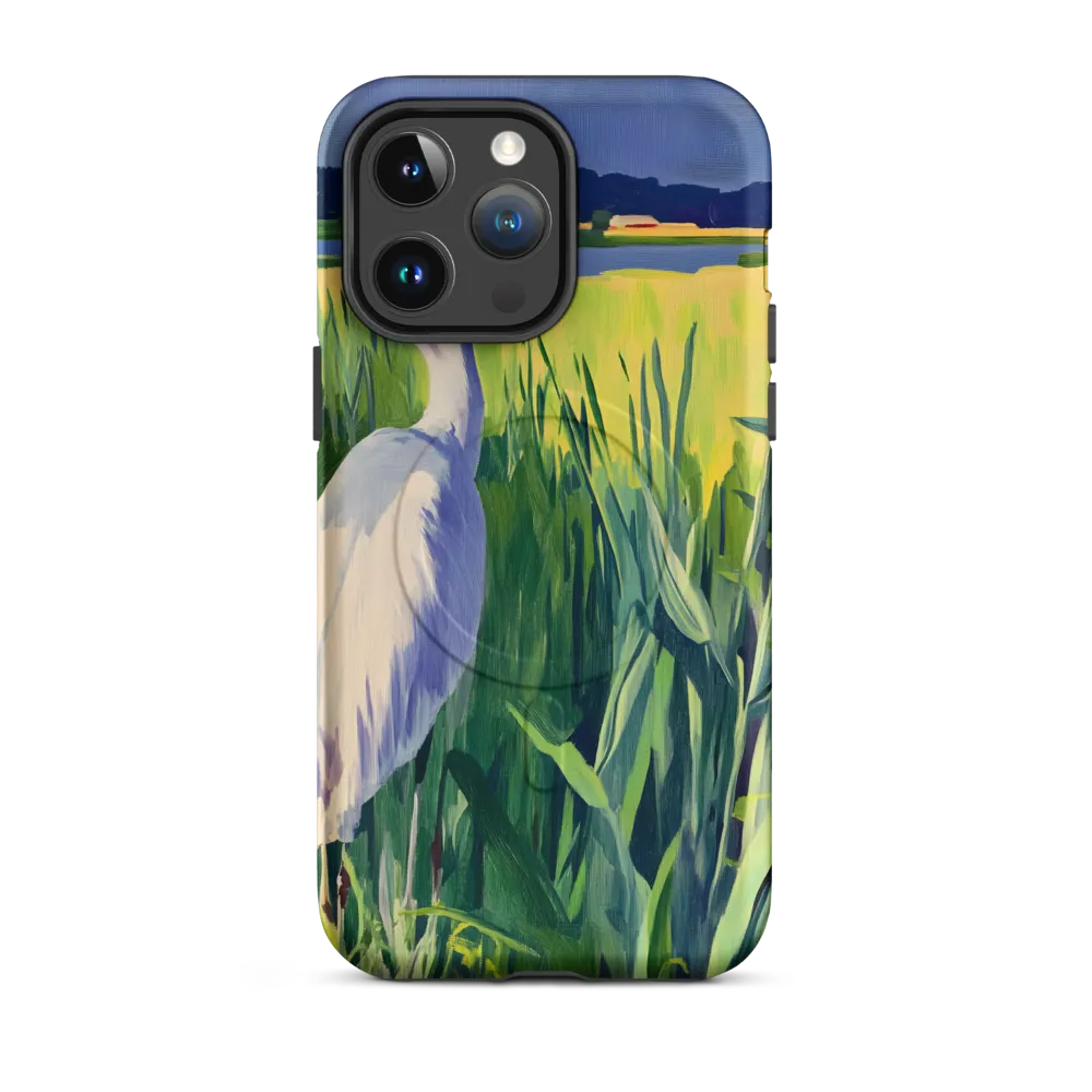 Graceful Presence: The Heron in the Meadow