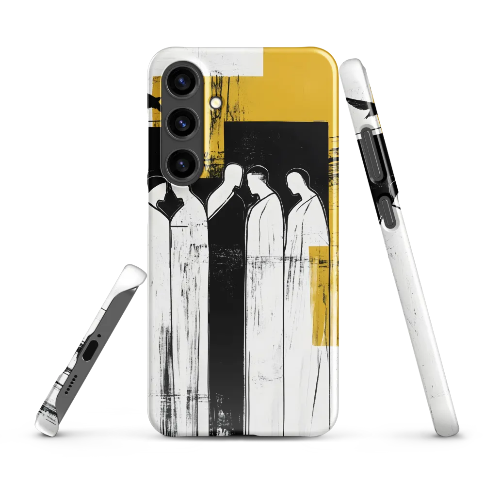 Contemplative Assemblage | Phone Case |  S24 Plus | Snap Case | Glossy
