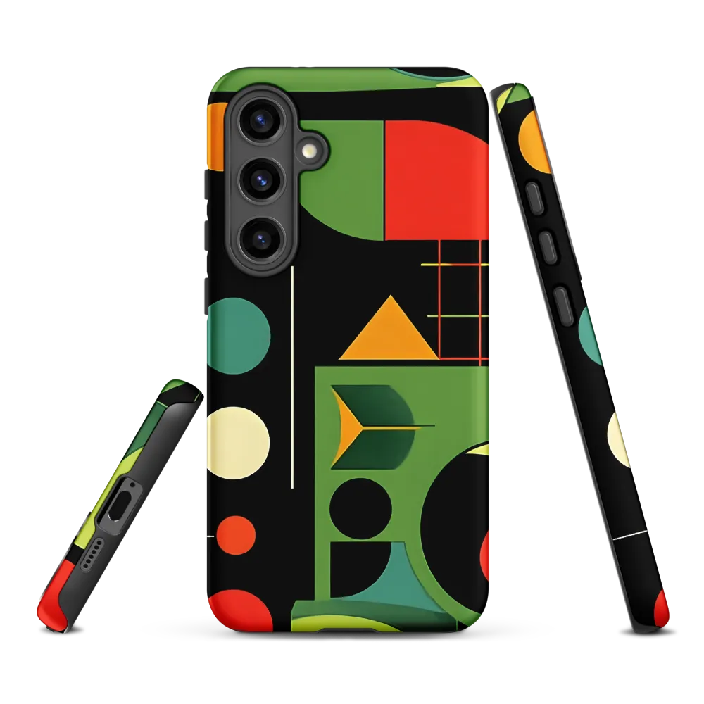 Geometric Harmony | Phone Case |  S24 Plus | Tough Case | Matte
