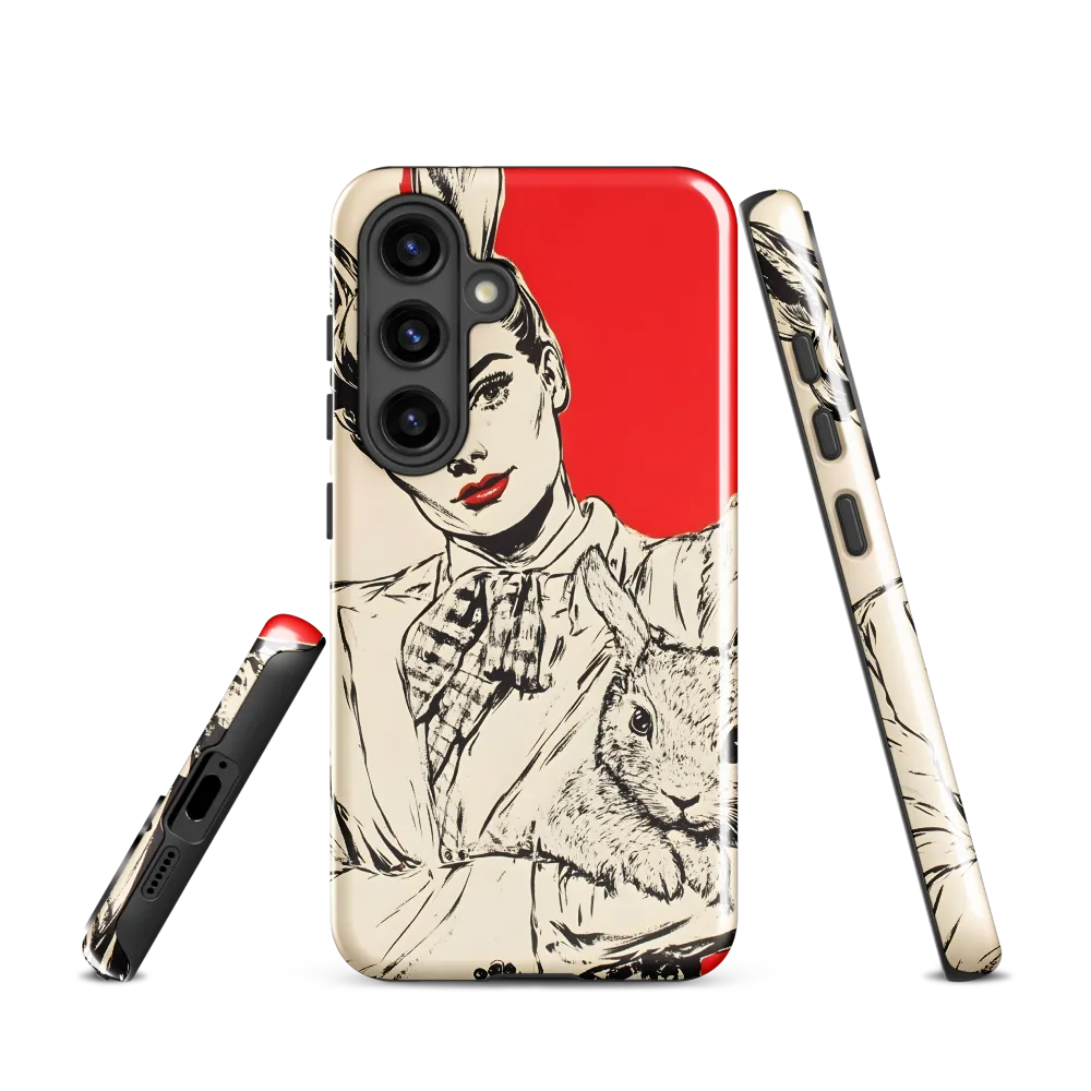 Whimsical Elegance: The Rabbit Lady