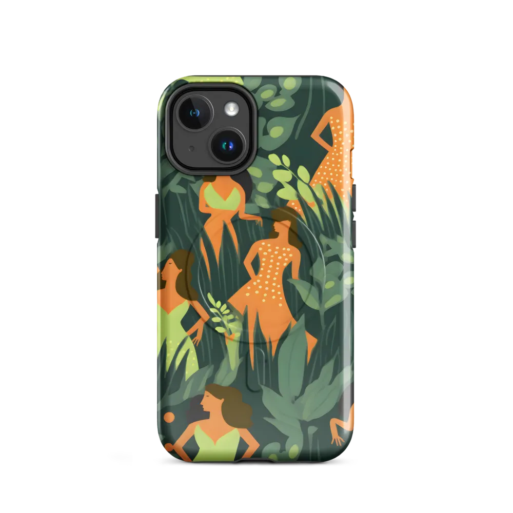 Playful Harmony in Patterns | Phone Case |  14 | MagSafe® Tough Case | Glossy
