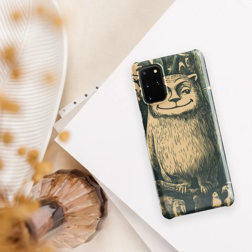 Forest Guardian: A Whimsical Encounter | Phone Case |  S20 Plus | Snap Case | Glossy