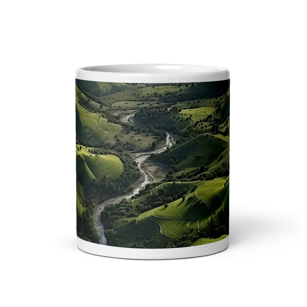 Tranquil Green Valleys | Mugs | Multiple Sizes & Colors