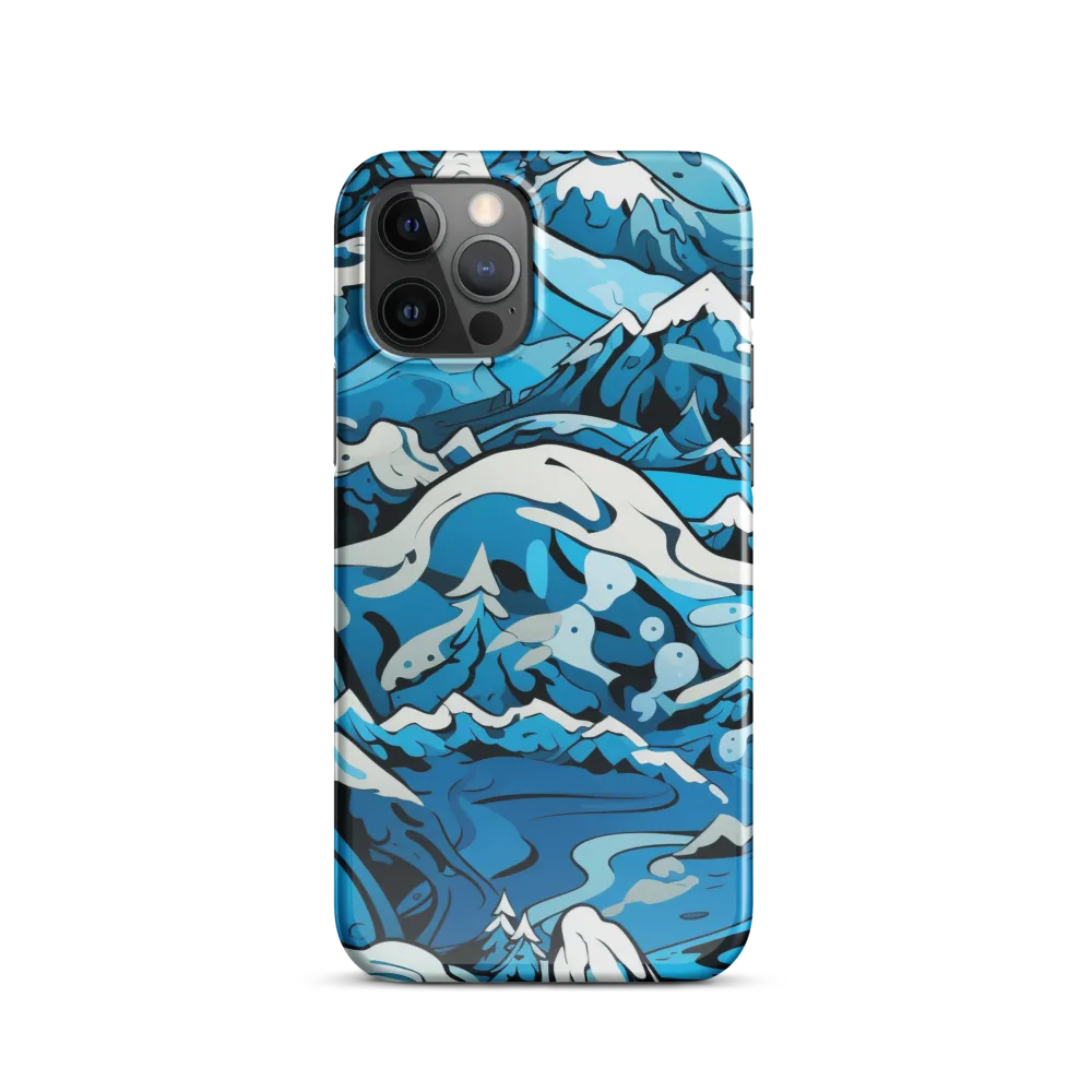 Frozen Harmony: A Blue Mountain Odyssey