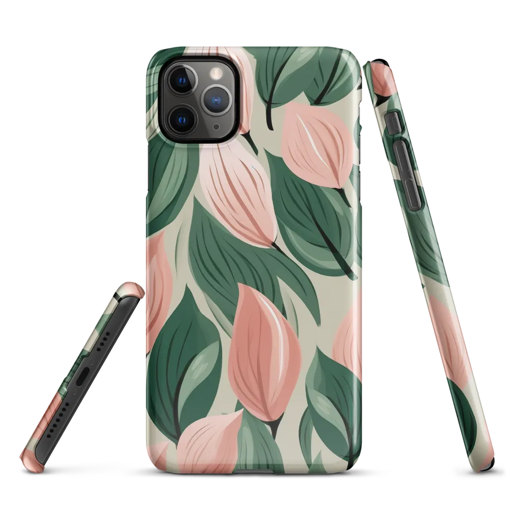 Floral Symphony in Modern Hues | Phone Case |  11 Pro Max | Snap Case | Glossy