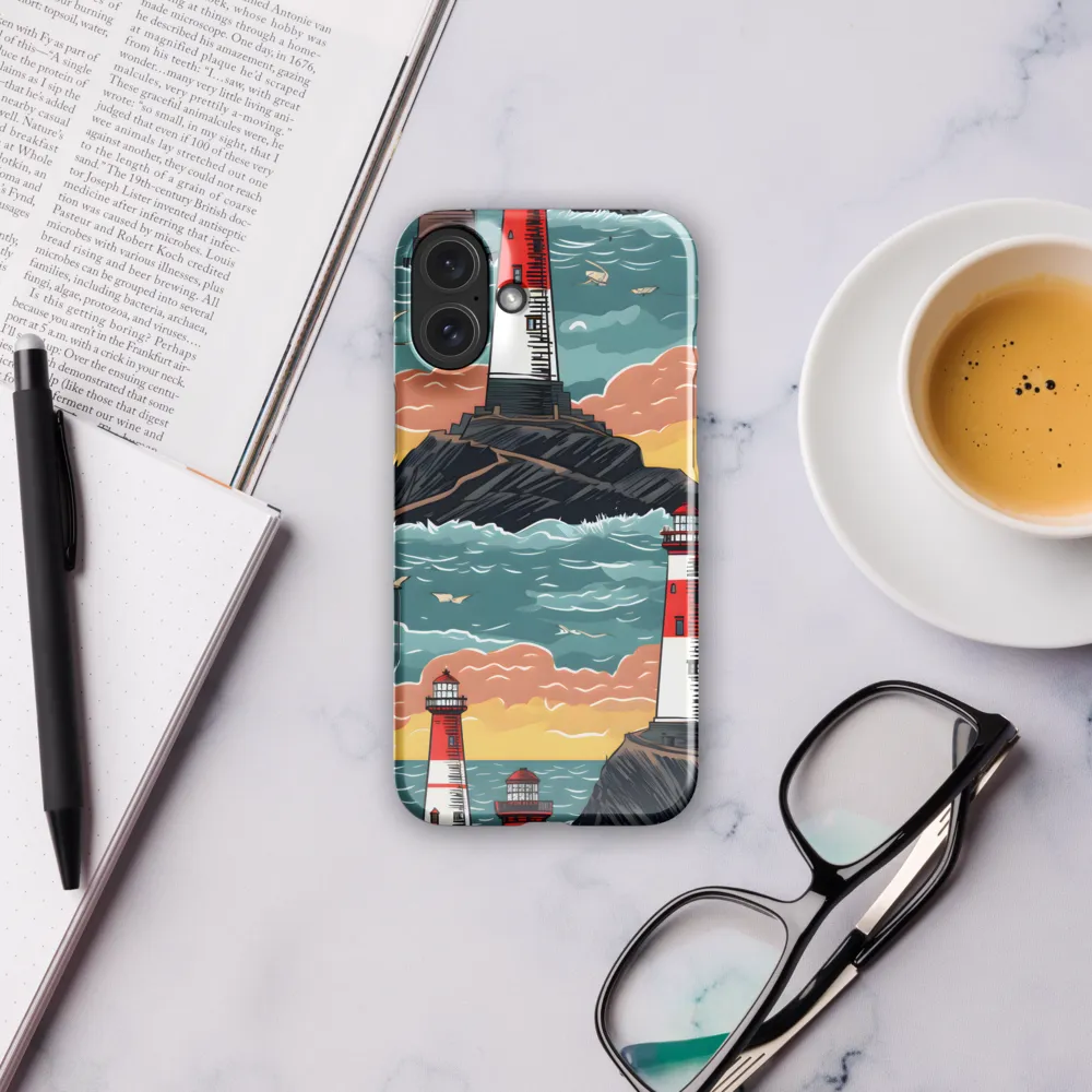 Lighthouses in a Whimsical Ocean