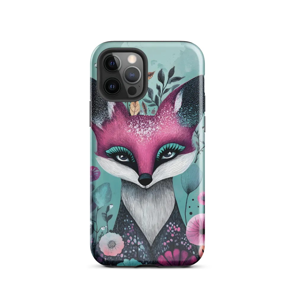 Whimsical Fox Among Blossoms
