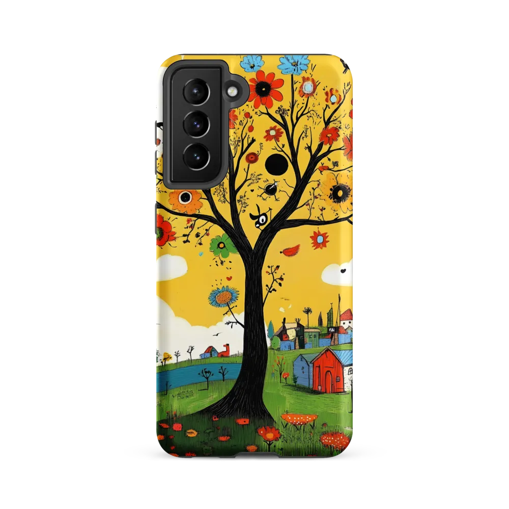 Whimsical Blooms of Life | Phone Case |  S21 FE | Tough Case | Matte