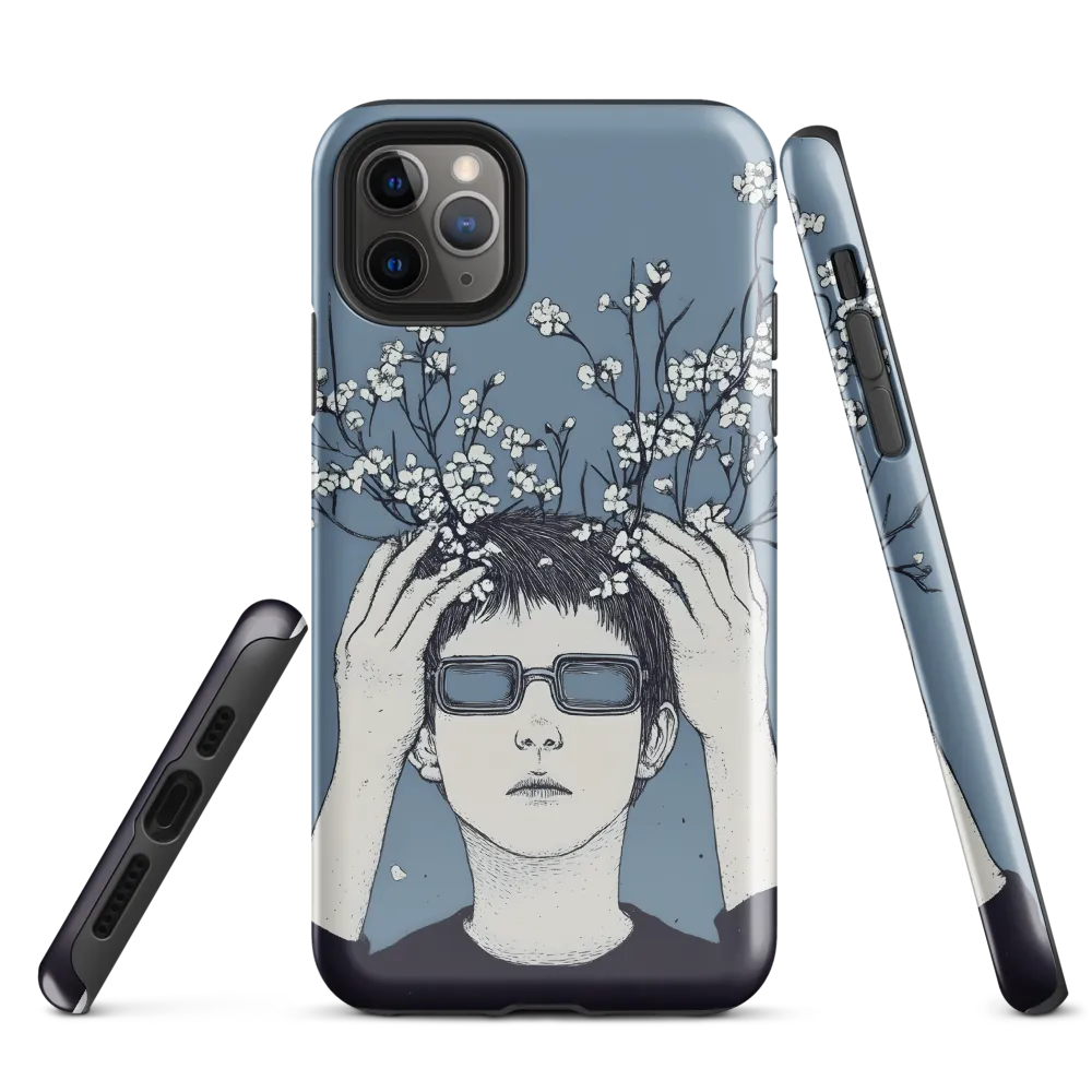 Blossoms of Contemplation | Phone Case |  11 Pro Max | Tough Case | Glossy