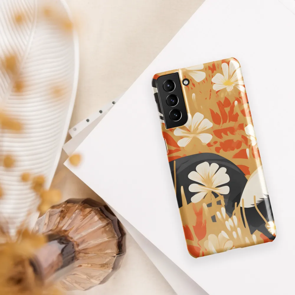 Whimsical Badgers in Bloom
