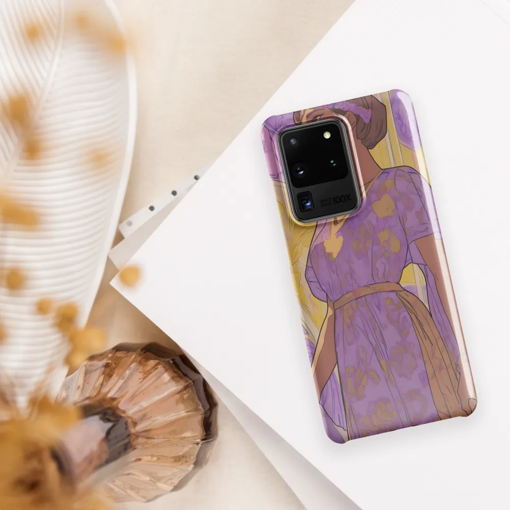 Elegance in Floral Harmony | Phone Case |  S20 Ultra | Snap Case | Glossy
