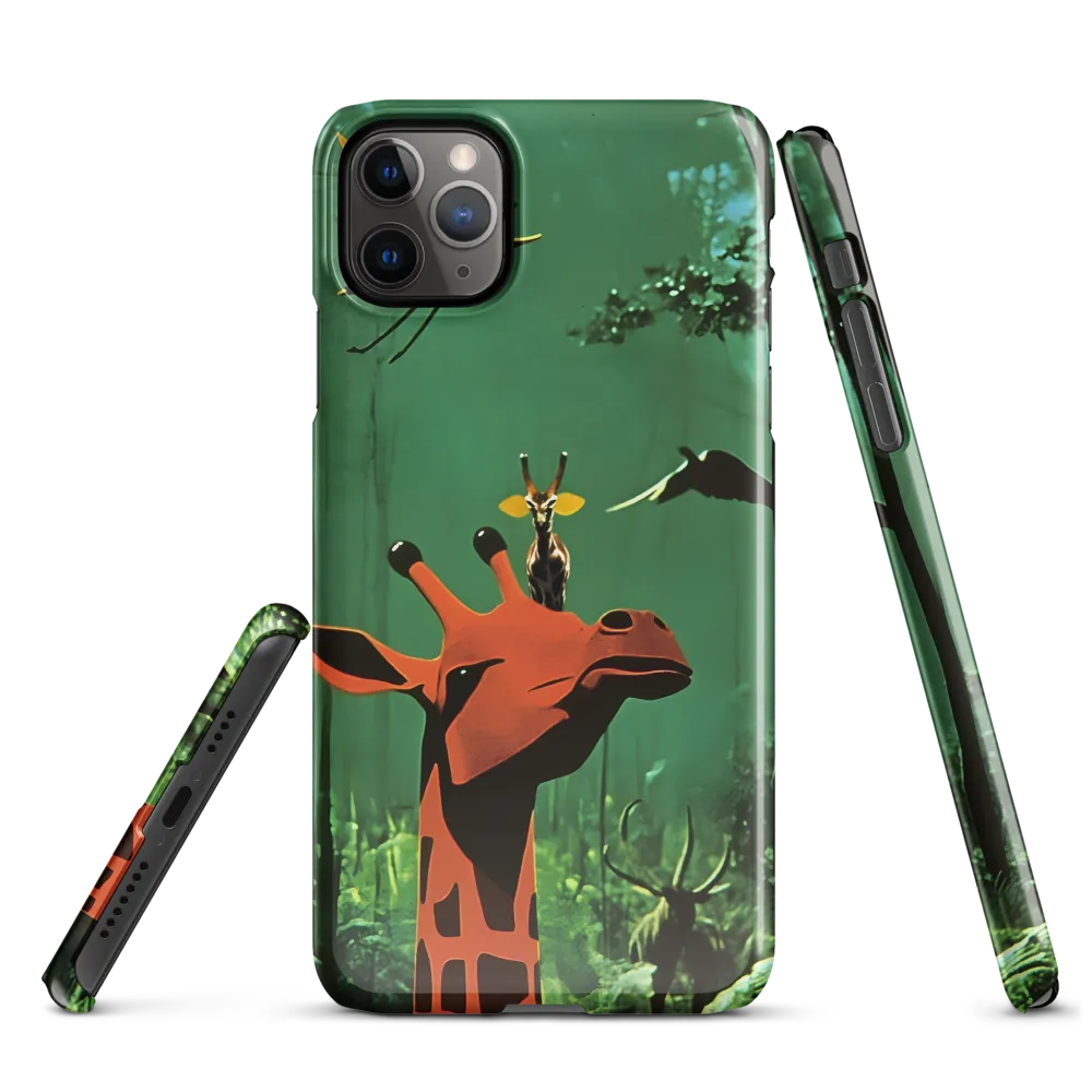 The Dreamscape of A Giraffe | Phone Case |  11 Pro Max | Snap Case | Glossy