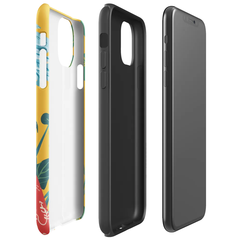 The Regal Parrot: A Celebration of Color | Phone Case |  11 Pro Max | Tough Case | Glossy