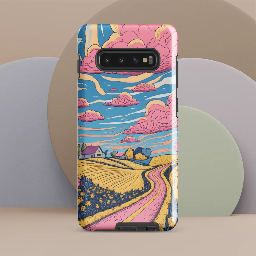 Idyllic Countryside Journey | Phone Case |  S10 Plus | Tough Case | Glossy