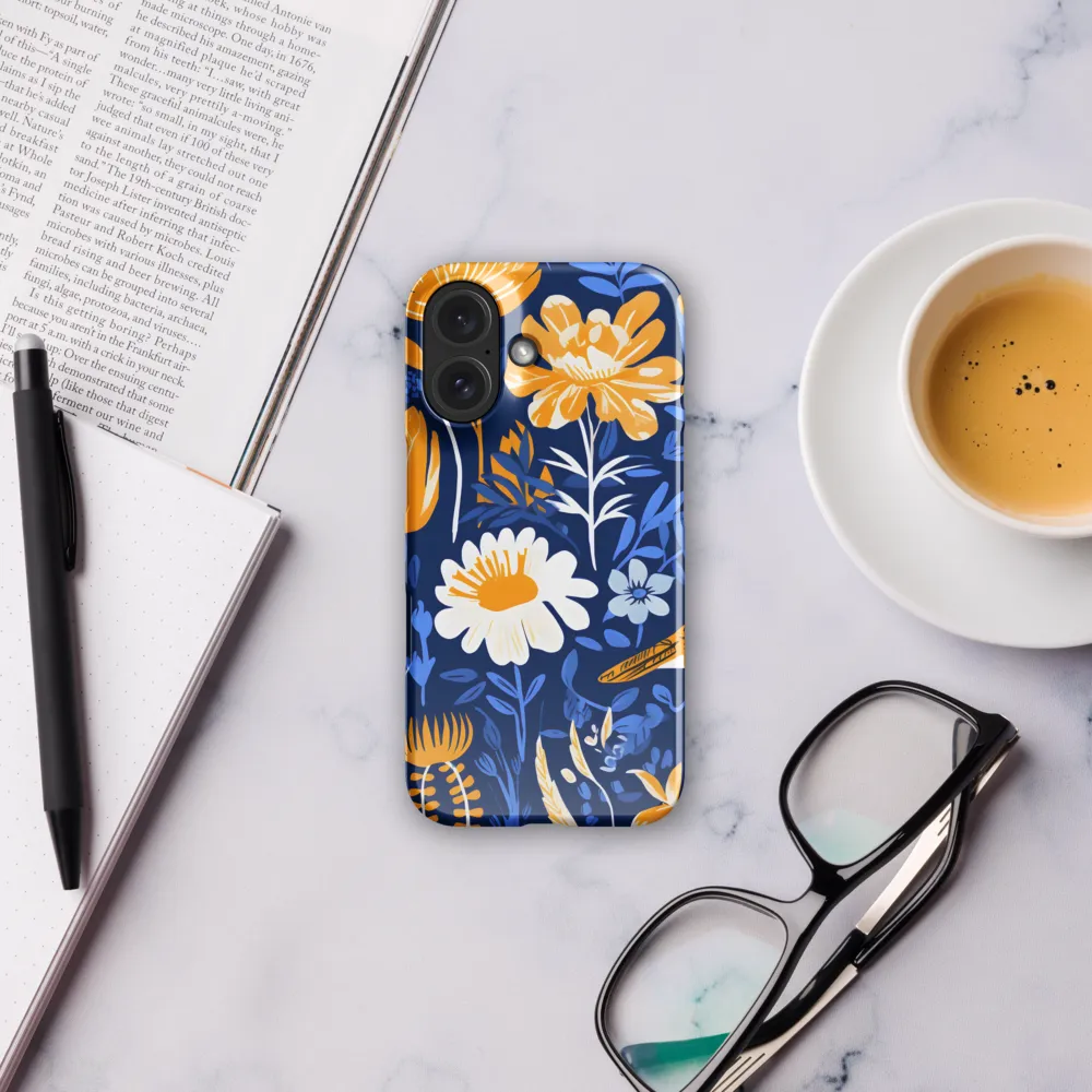 Floral Symphony | Phone Case |  16 | Snap Case | Glossy