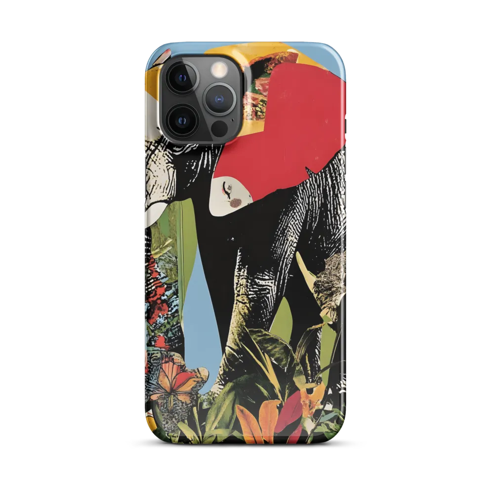 Harmony of Nature: The Elephant's Embrace | Phone Case |  12 Pro Max | Snap Case | Glossy