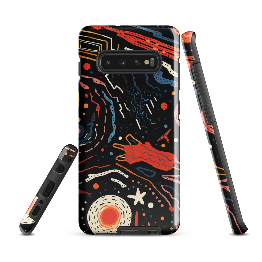 Cosmic Whimsy | Phone Case |  S10 Plus | Tough Case | Glossy