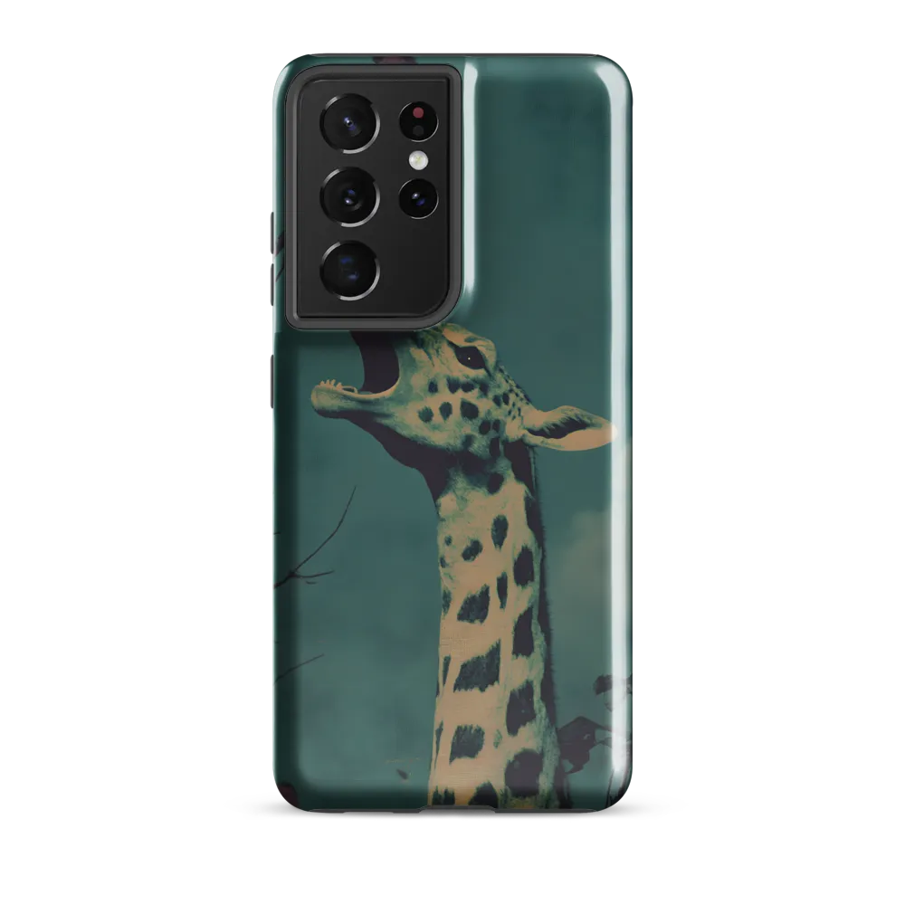 Whispers of the Tall: A Surreal Giraffe Encounter
