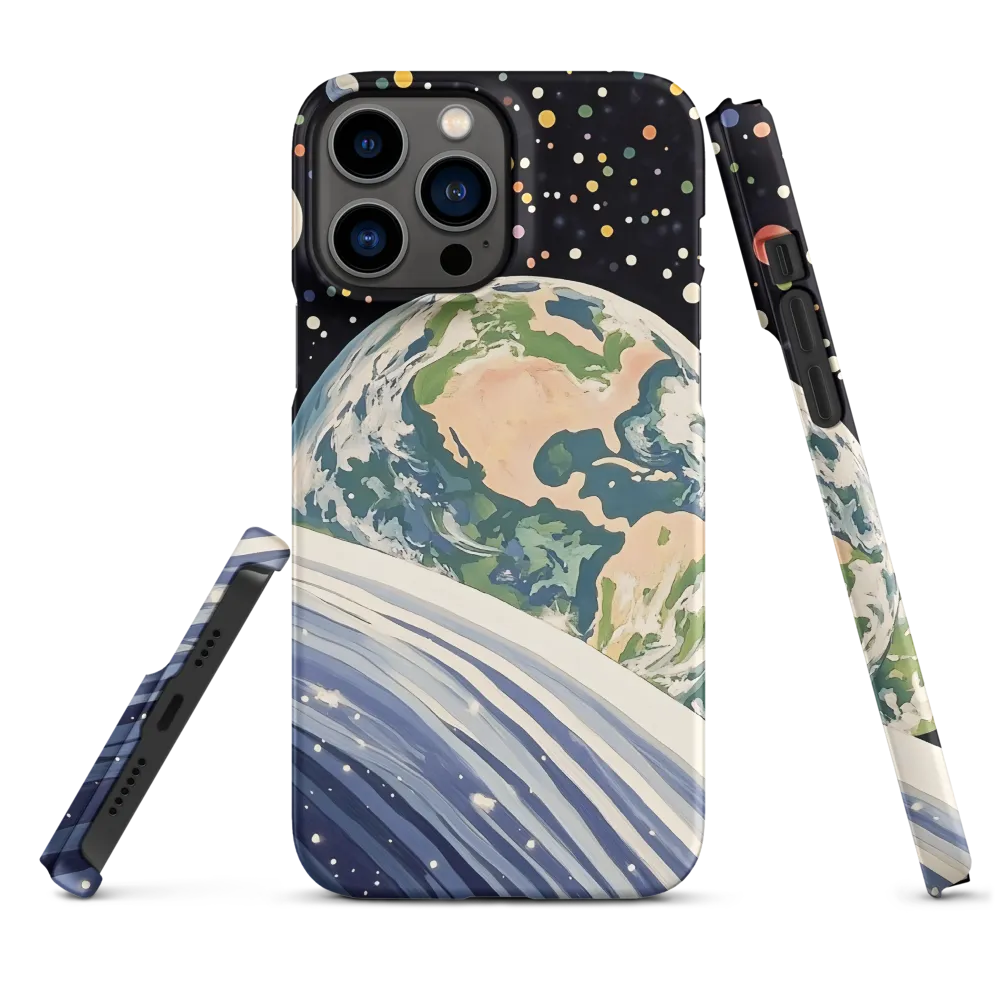 Celestial View: A Surreal Journey Through Space