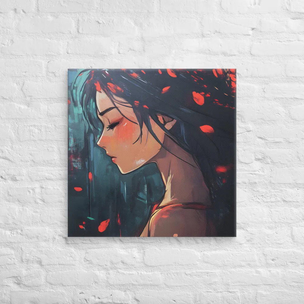 Whispers of Melancholy | Canvas | 26″×26″