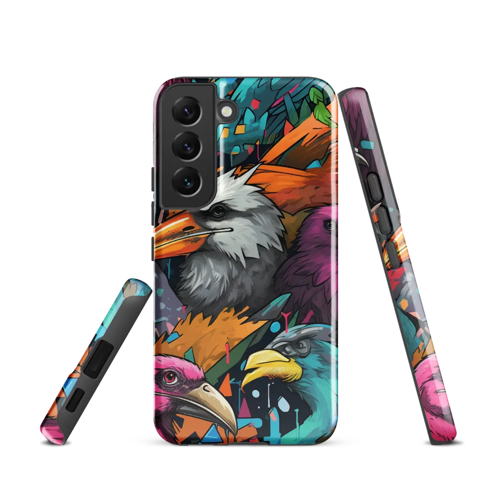 Avian Vortex: A Celebration of Color and Form