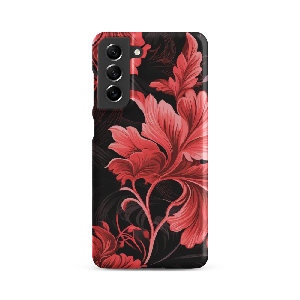 Tropical Elegance in Red