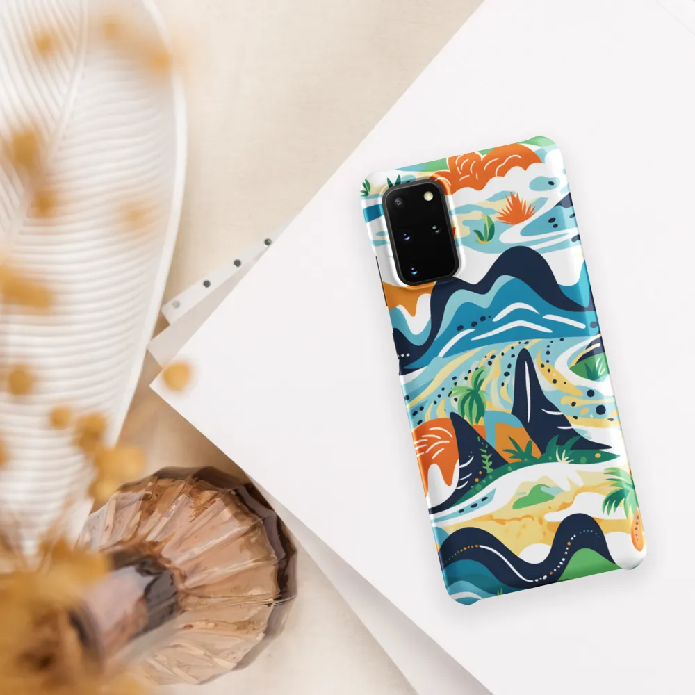 Abstract Tropical Landscape