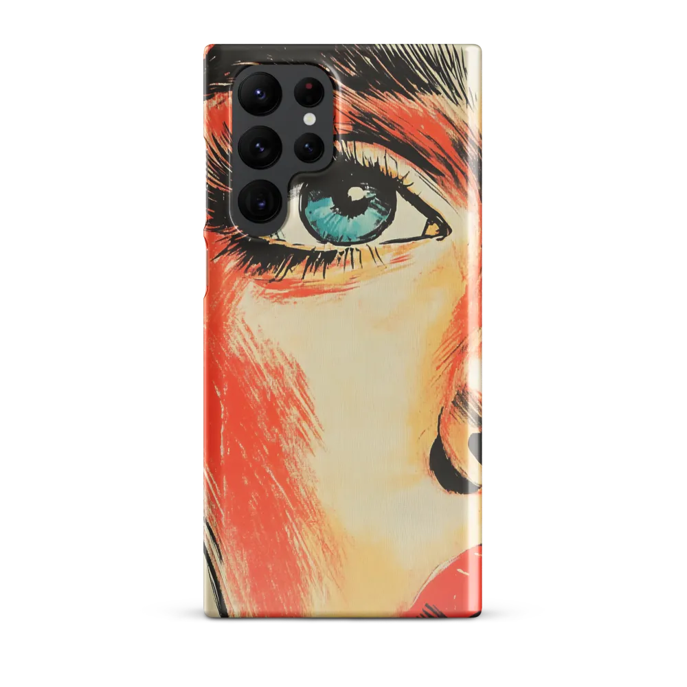 Intense Gaze: A Pop Art Portrait