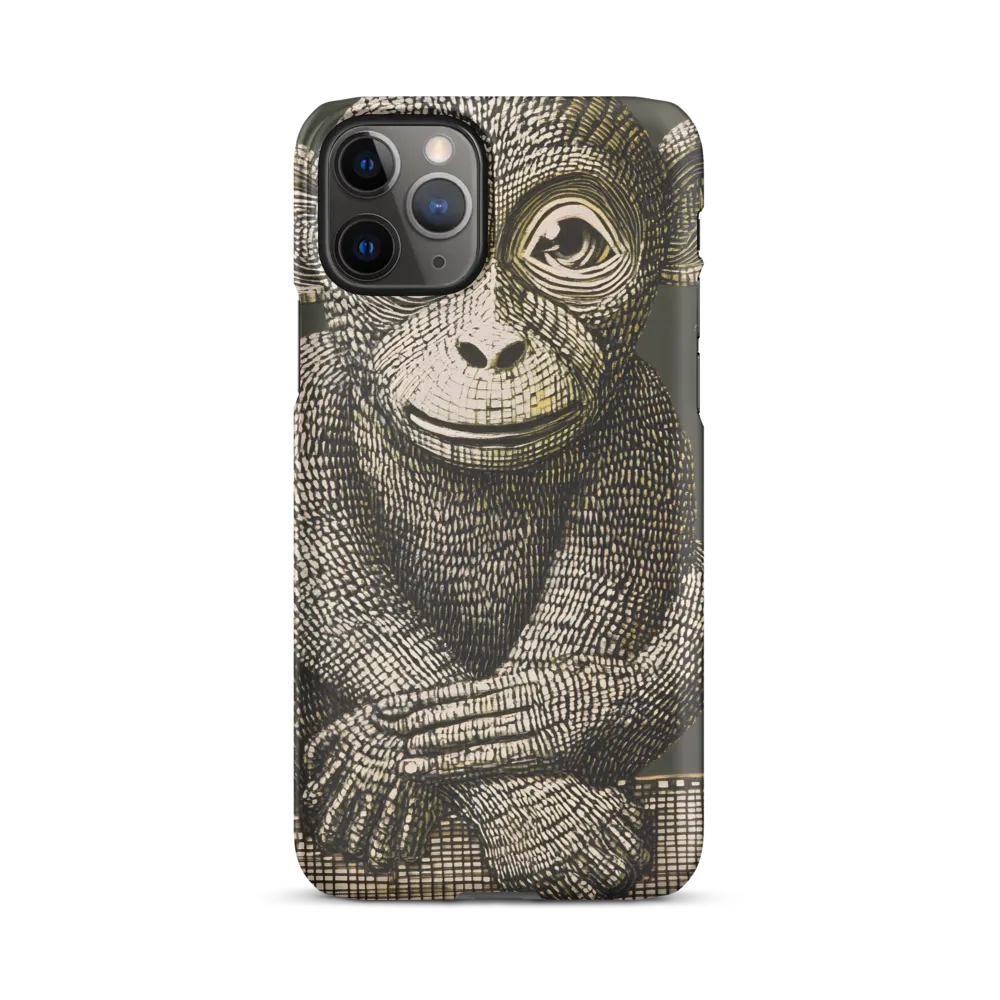 Intricate Primate Portrait