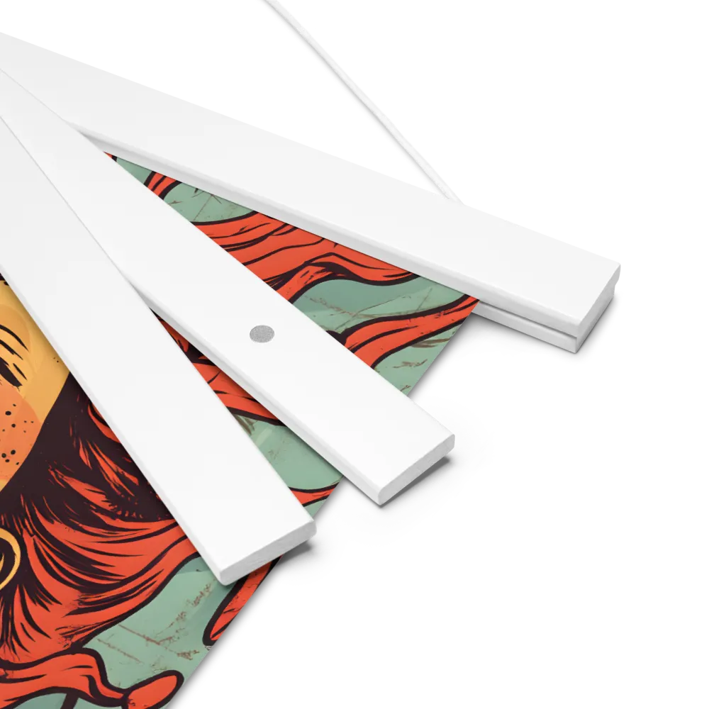 Fury Unleashed | Poster With White Wood Hanger | 10″×10″