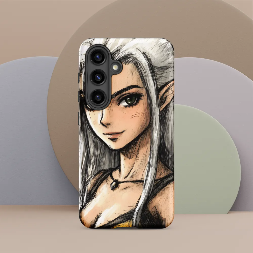 Ethereal Elegance: The Elf's Portrait