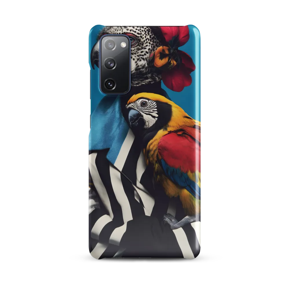 Vibrant Fusion of Flora and Fauna