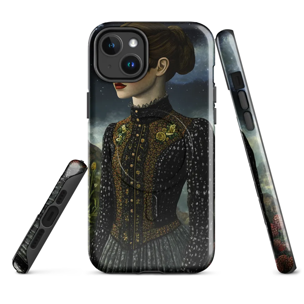 Whispers of the Night | Phone Case |  14 Plus | MagSafe® Tough Case | Glossy
