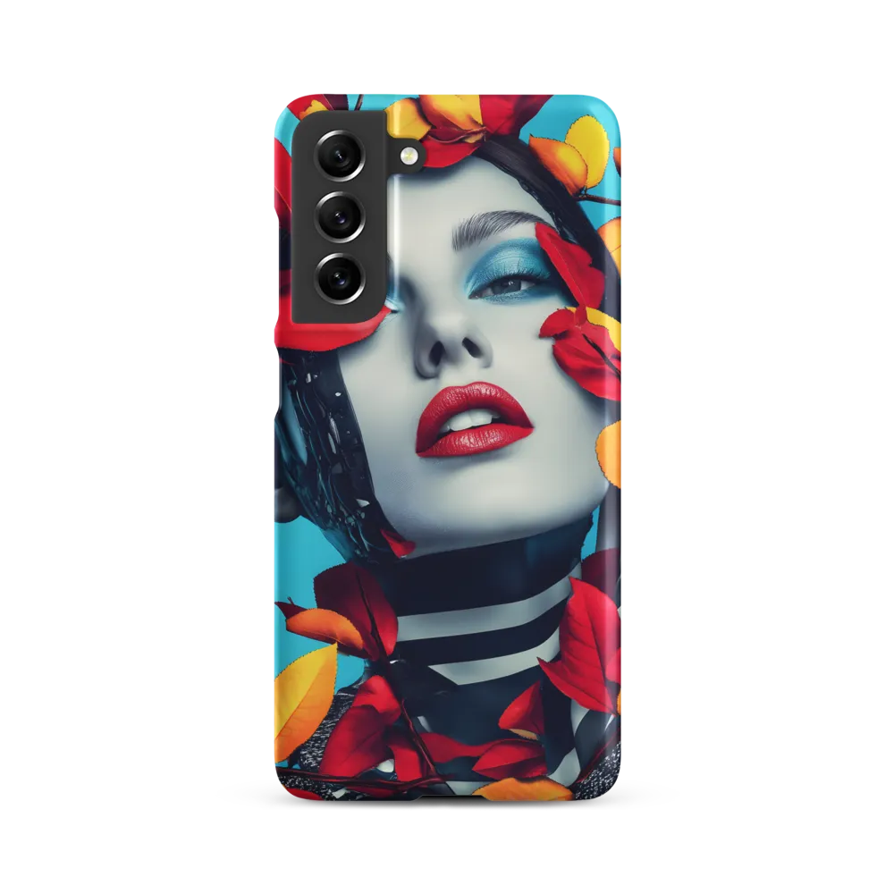 Futuristic Fusion: Nature Meets Technology | Phone Case |  S21 FE | Snap Case | Matte