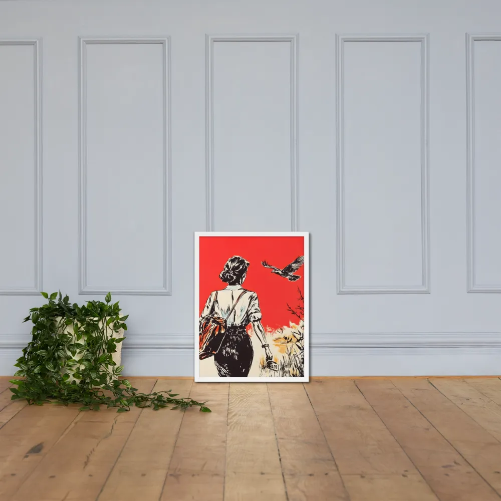 Journey Beyond the Horizon | Poster with White Frame | 18″×24″
