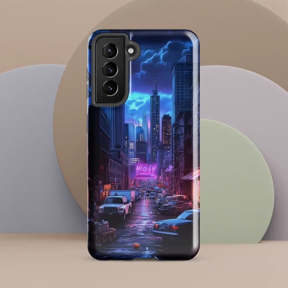 Urban Mystique: A Cyberpunk Night