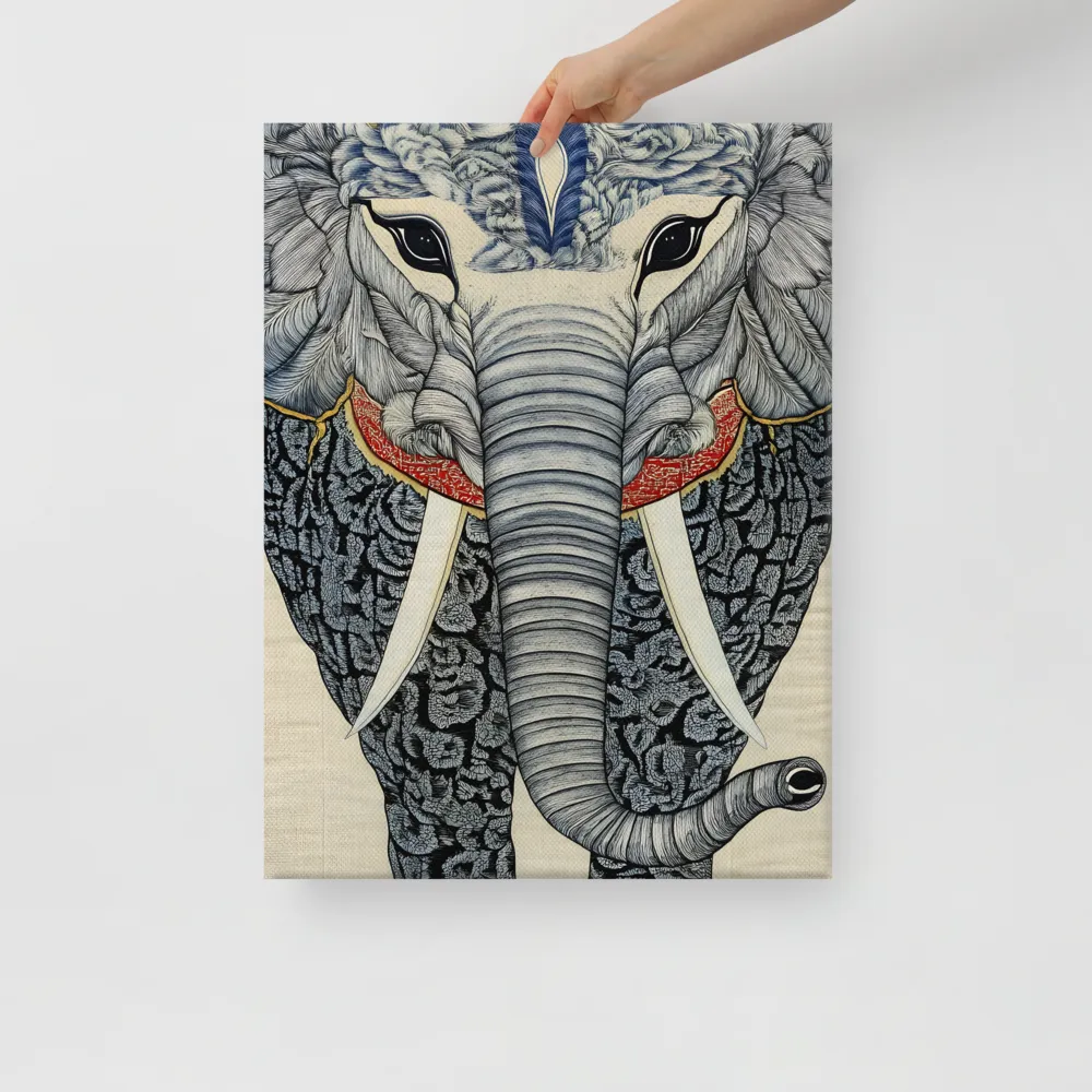 Majesty of the Elephant | Canvas | 18″×24″