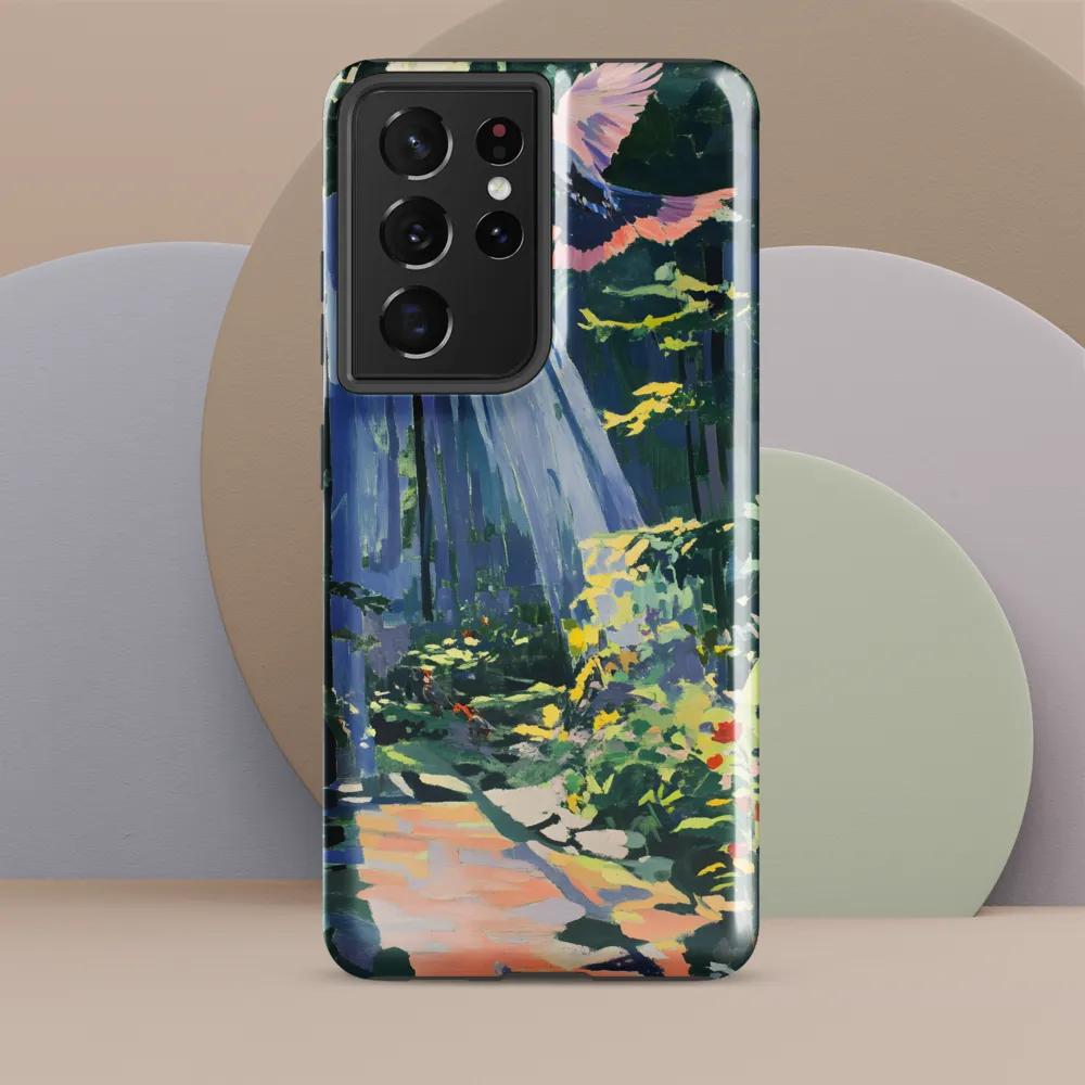 Flight of Light: A Serene Forest